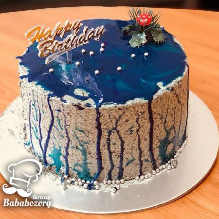 کیک اقیانوس آبی